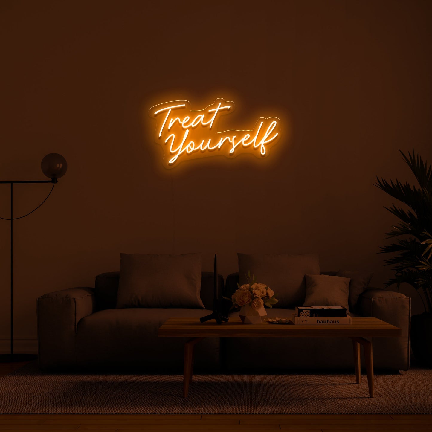 Treat Yourself' LED Neon Sign