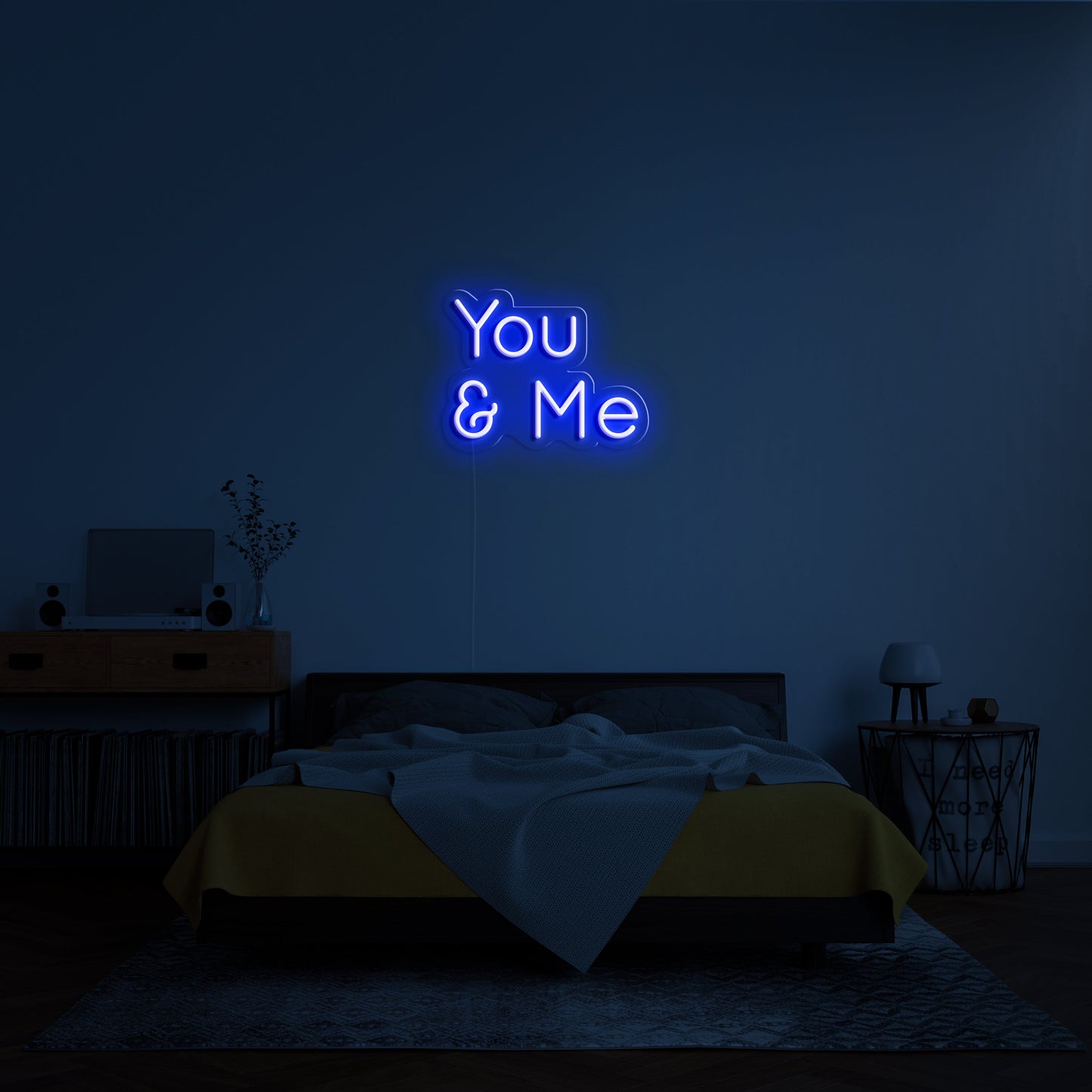 You _ Me' Neon Verlichting