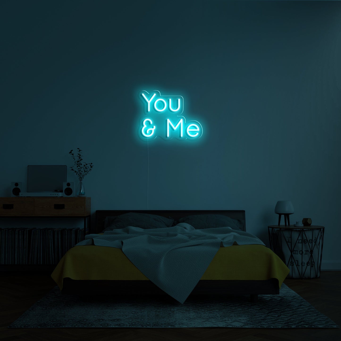 You _ Me' Neon Verlichting