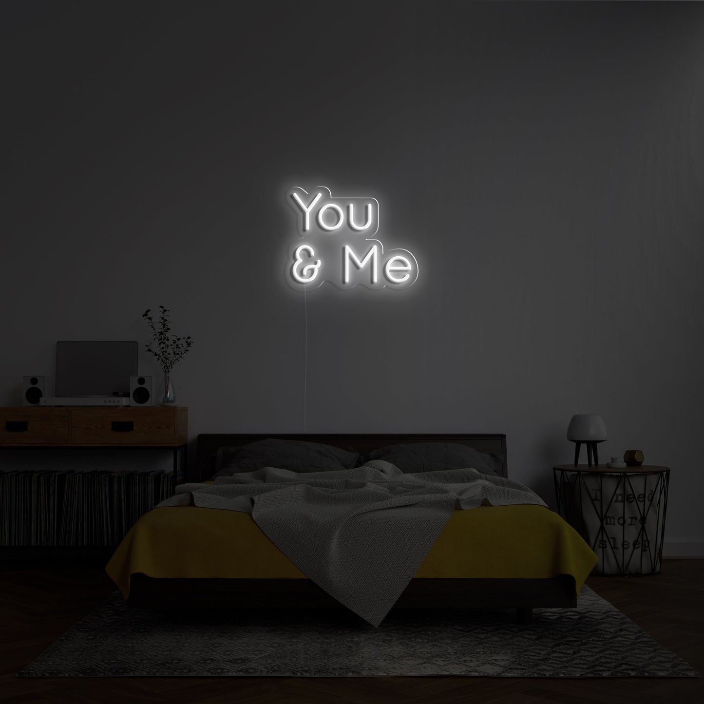 You _ Me' Neon Verlichting