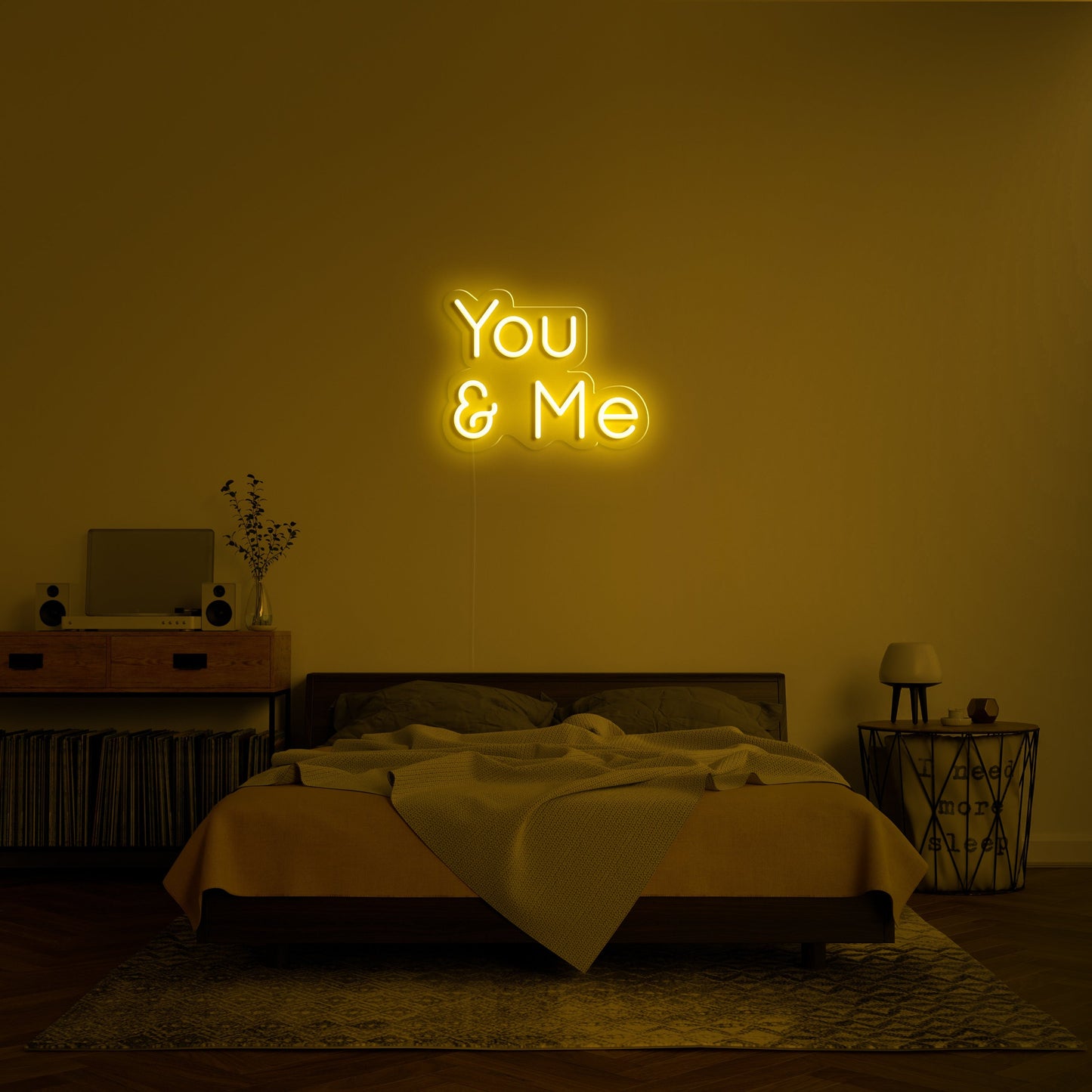 You _ Me' Neon Verlichting