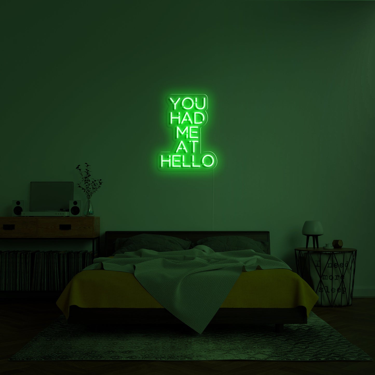 You Had Me At Hello' Neon Verlichting