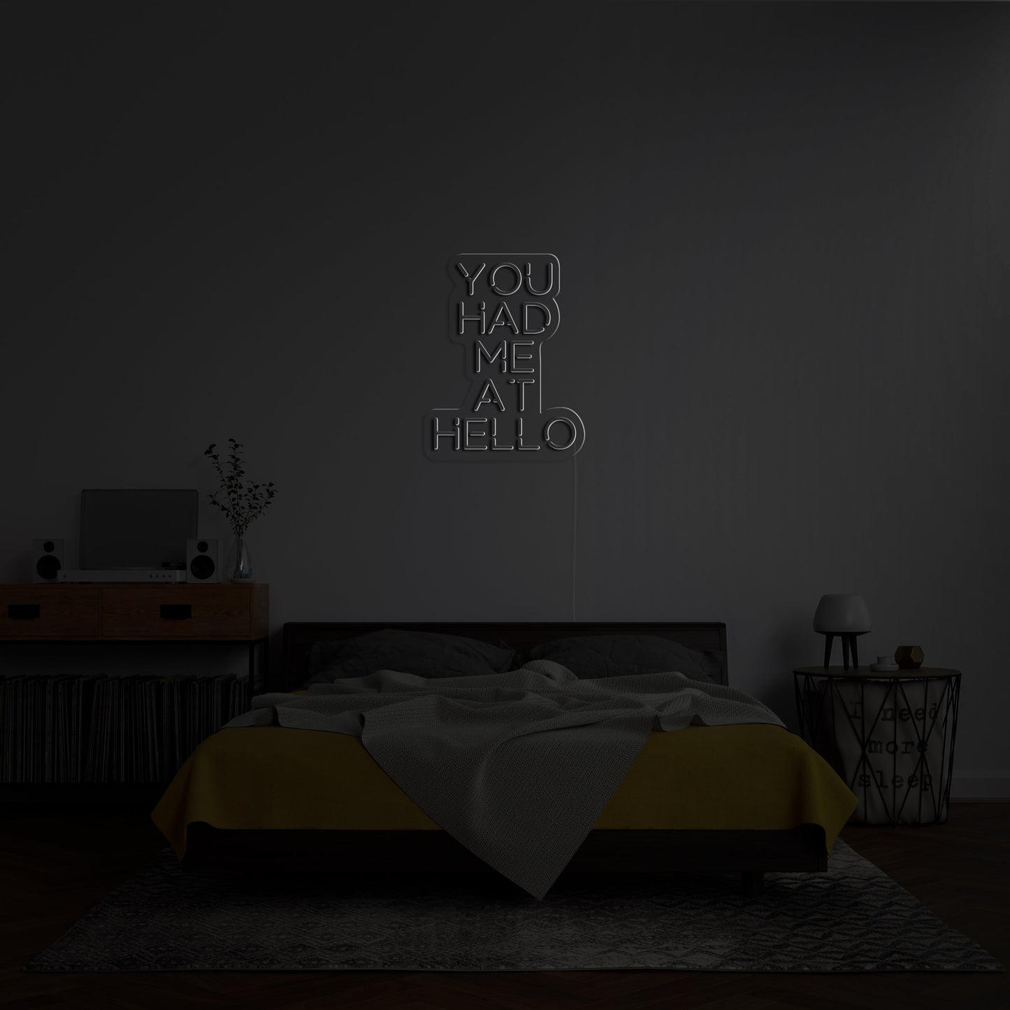 You Had Me At Hello' Neon Verlichting