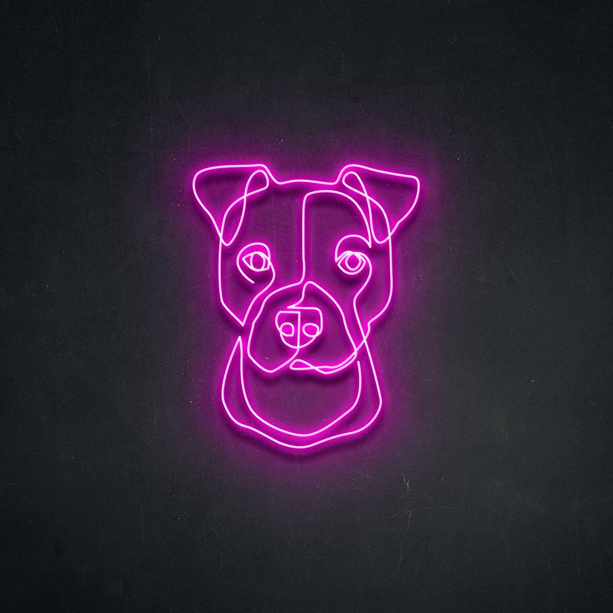 Boxer' Neon Sign