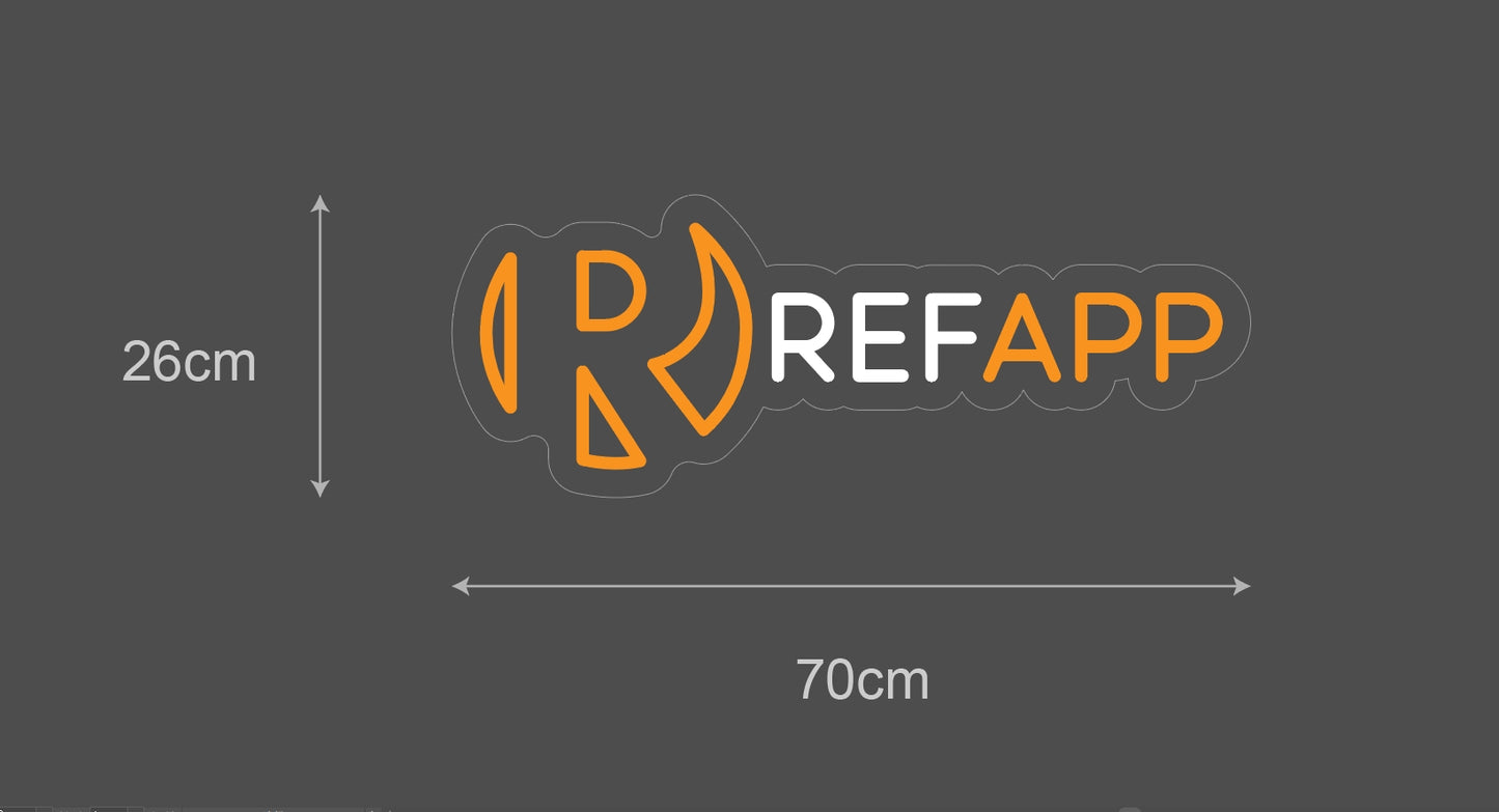 PowerLED Neon Sign (Indoor) - REFAPP