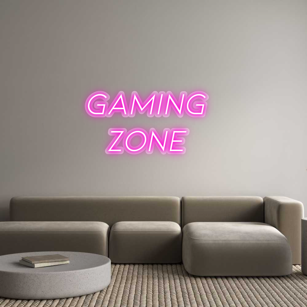 Custom Neon: GAMING 
ZONE