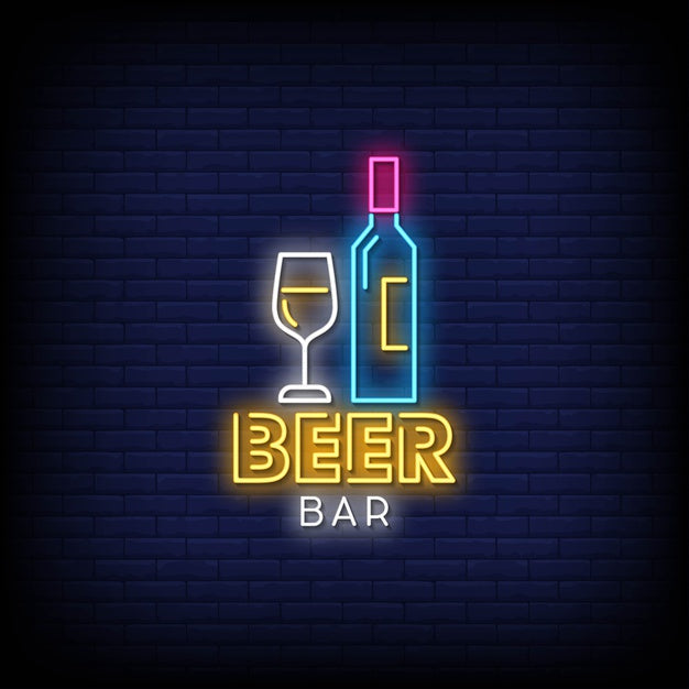 Beer Bar Neon Sign