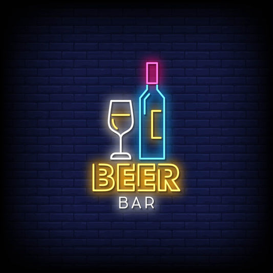 Beer Bar Neon Sign