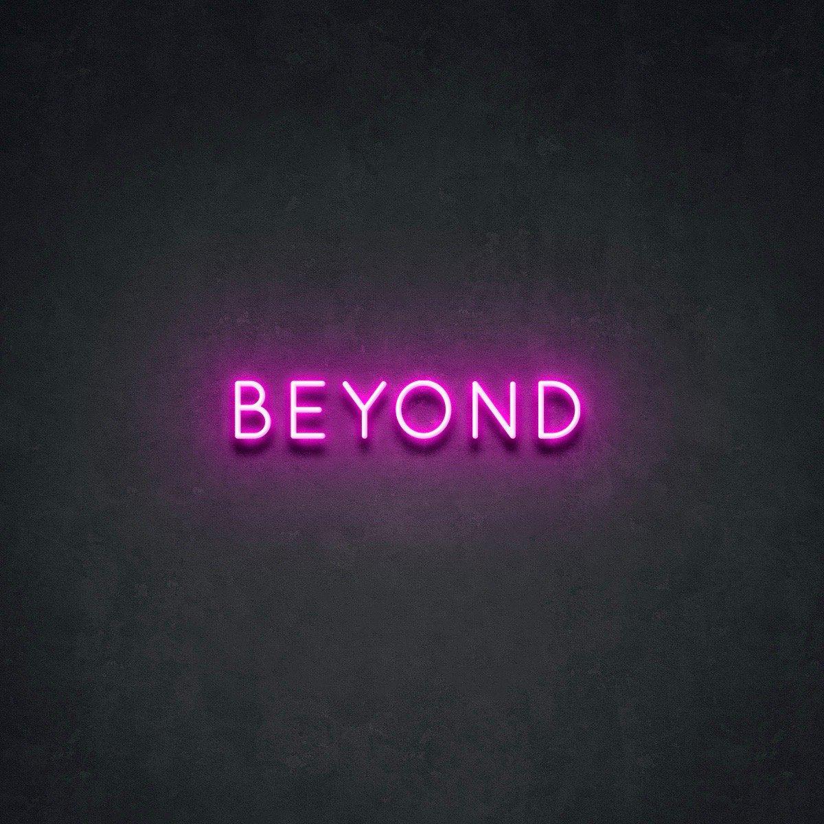 Beyond' Neon Lamp