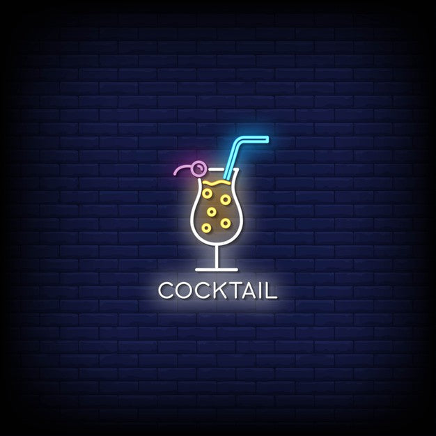 Cocktail Neon Sign