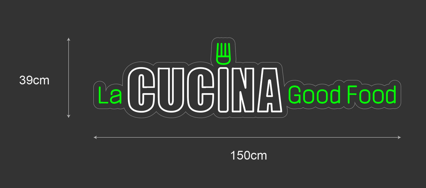 IP67 Outdoor Neon Sign - CUCINE