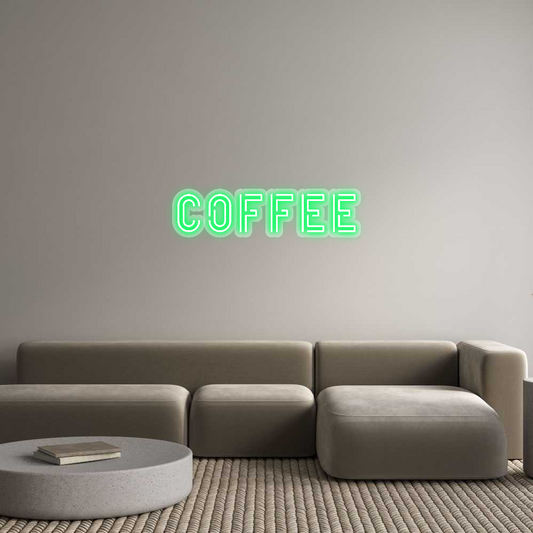 Custom Neon: Coffee