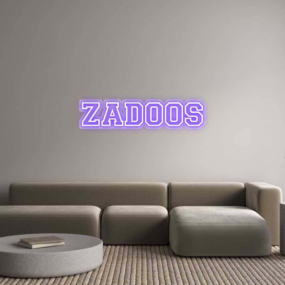 Custom Neon: ZADOOS