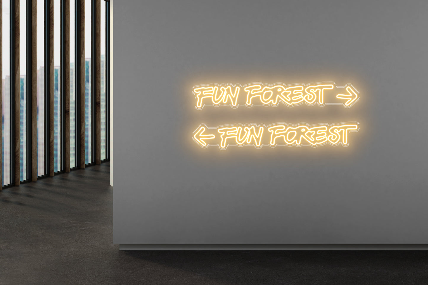 PowerLED Neon Sign (Indoor) - Fun Forest