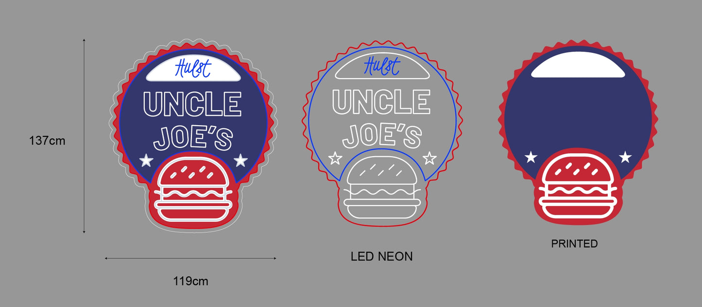 PowerLED Neon Sign (Indoor) - UNCLE JOES