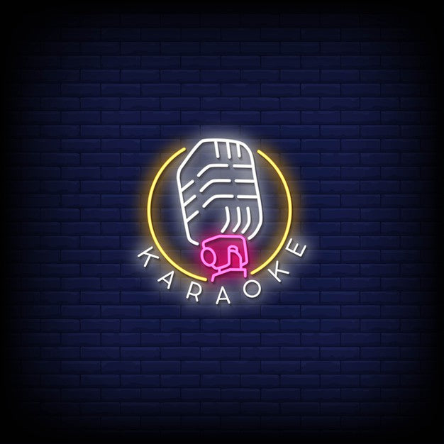 Karaoke Neon Sign