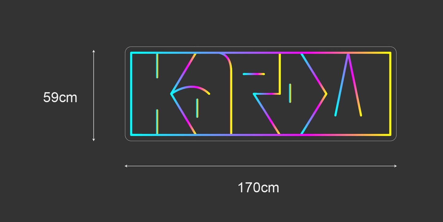 IP67 Outdoor Neon Sign - KAPOW