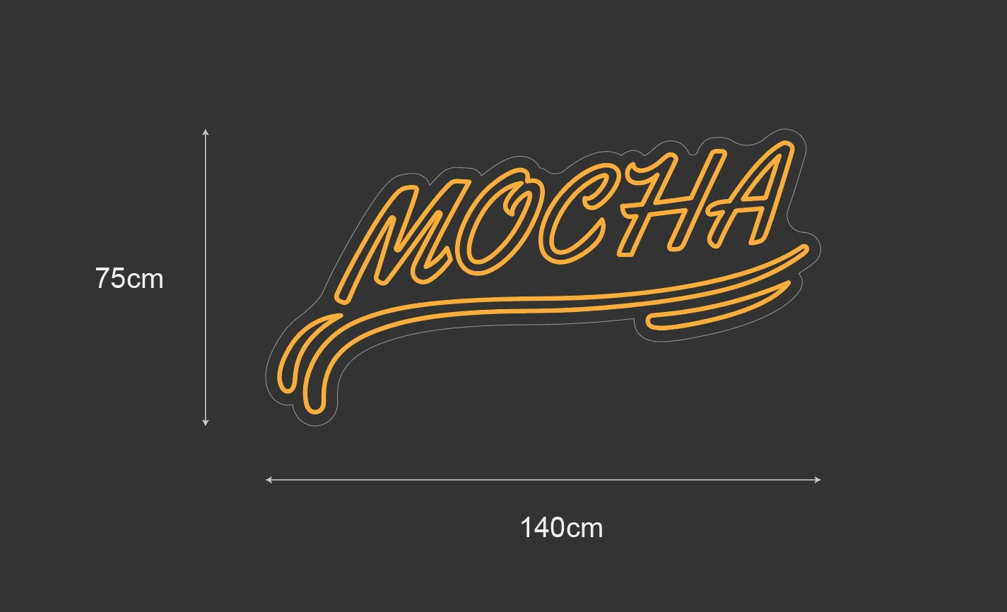 PowerLED Neon Sign (Indoor) - Mocha